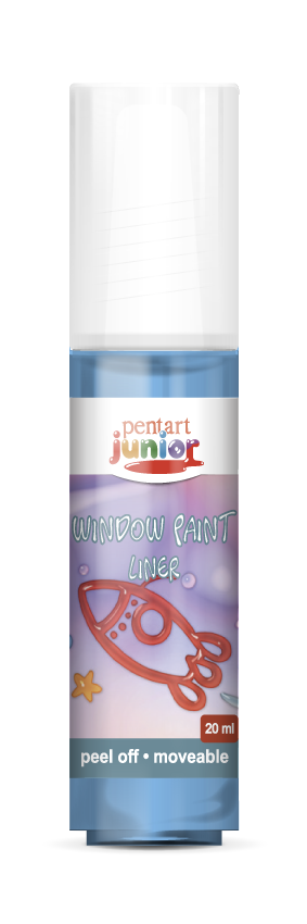 Fenstermalfarbe Window Paint 20 ml – Blau