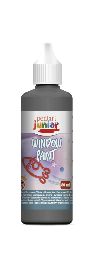 Pentart Glas-Konturenfarbe 80 ml - Schwarz