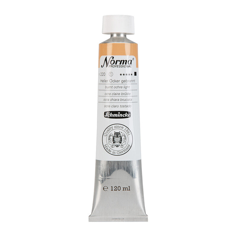 Schmincke Norma Professional Ölfarben 120 ml – 220 Gebrannter Ocker hell