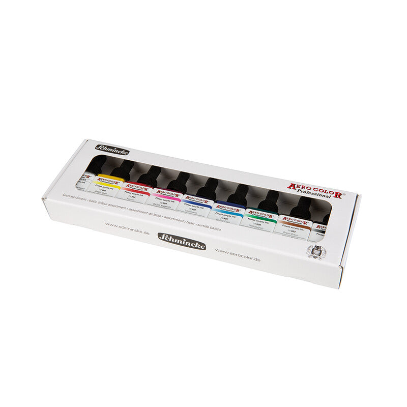 Schmincke AERO COLOR Kartonset Grundfarben 9 x 28 ml