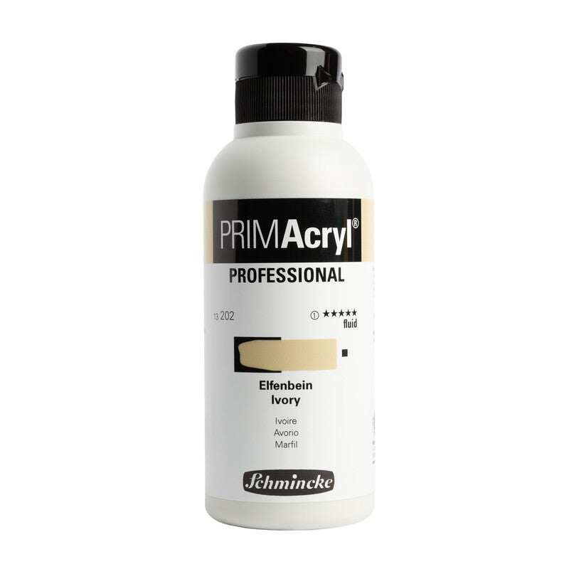 Schmincke PRIMAcryl Professional Acrylfarben 250 ml – 202 Elfenbein fluid