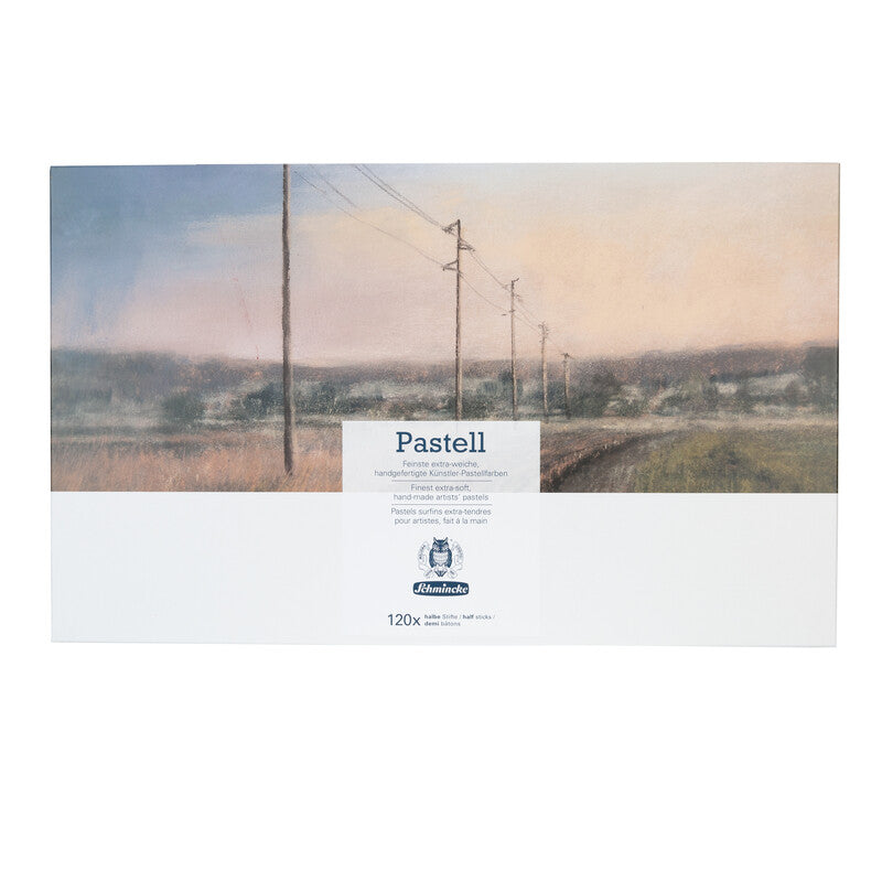 Schmincke Pastell-Set im Kartonset, 120 x 1/2 Pastelle