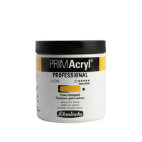 Schmincke PRIMAcryl Professional Acrylfarben 237 ml – 235 Titangoldgelb
