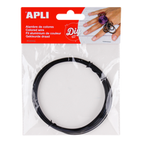 Modellierdraht APLI 1,5 mm × 5 m – Schwarz