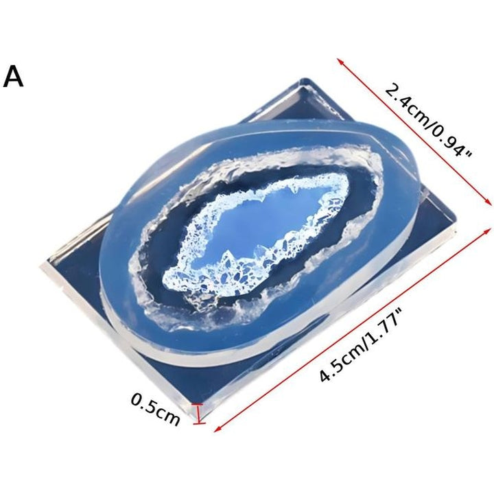 Silikon-Gussform - Geode – Detailansicht 2 | ARTMIE