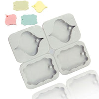 Silikon-Gussform - Ornamente mit Loch | ARTMIE