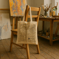 ARTMIE Bemalbare bedruckte Tasche – Detailansicht 4 | ARTMIE