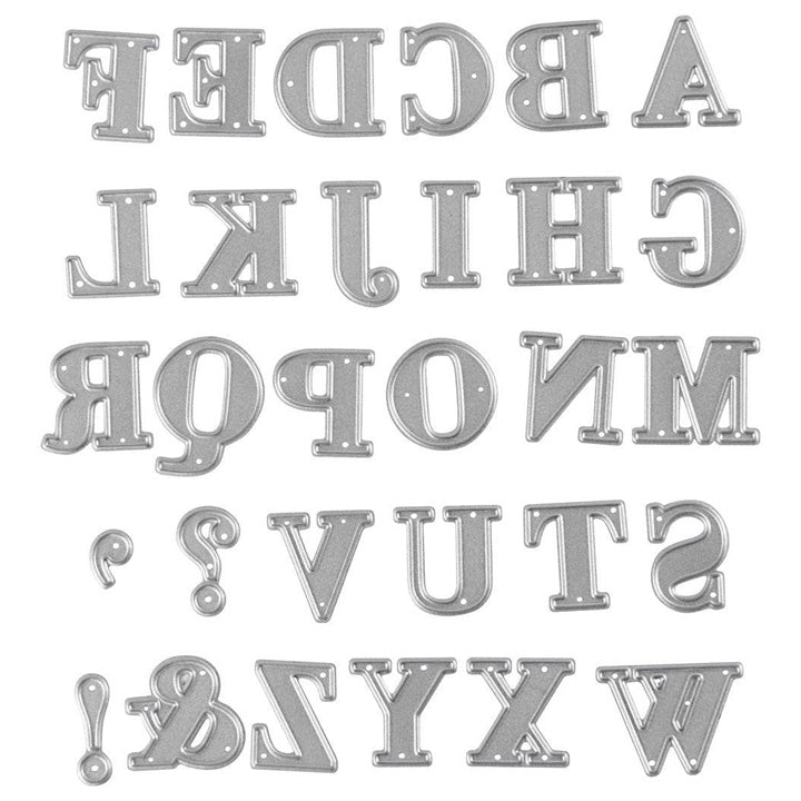 Schneideschablonen - Alphabet | ARTMIE