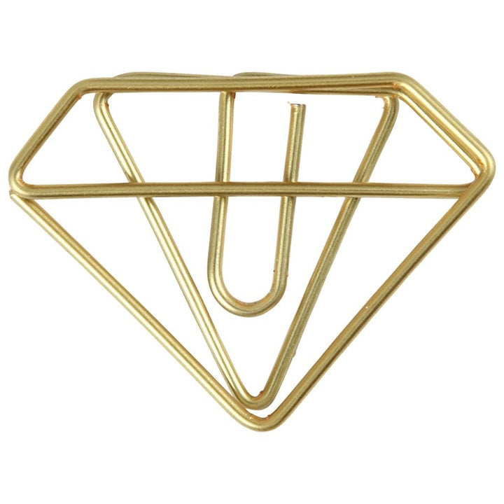 Dekorative Clips in Diamantform | ARTMIE