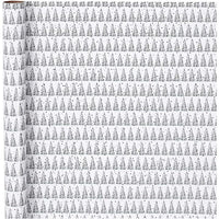 Geschenkpapier | Grüner weißer Tannenbaum 70 cm x 4 m | ARTMIE