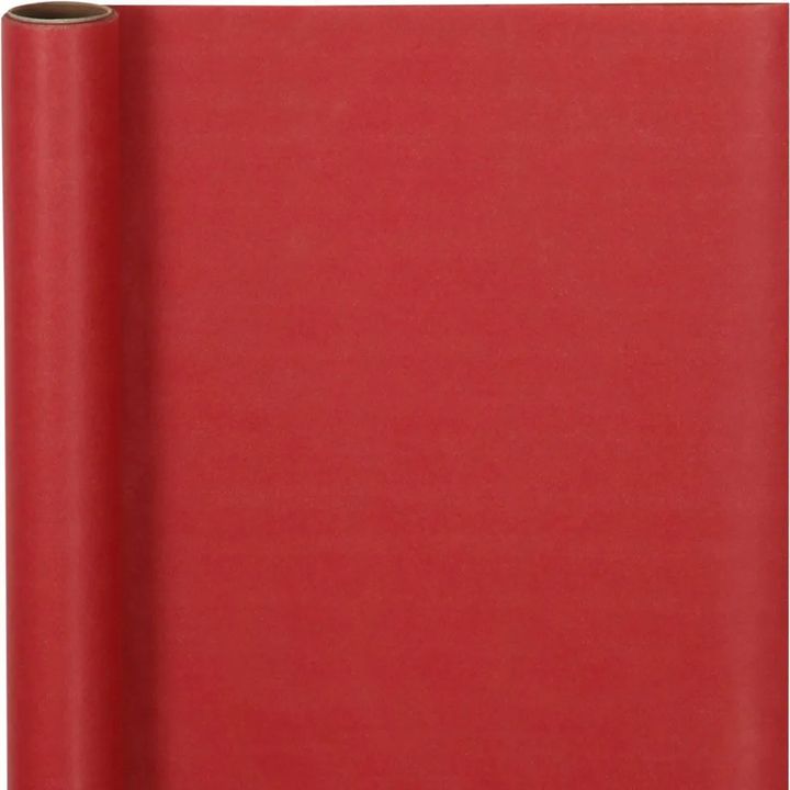 Rotes Geschenkpapier 50cm x 5m | ARTMIE
