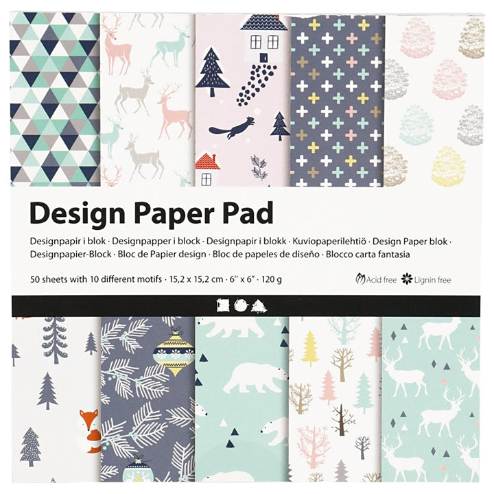 Pastell Natur Scrapbooking Papier | ARTMIE