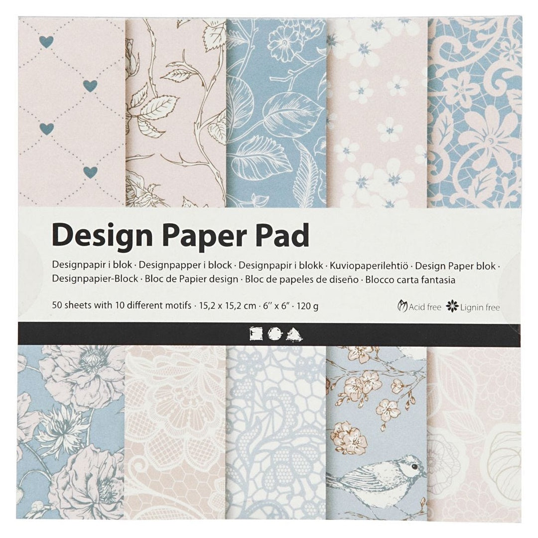 Künstlerisches Scrapbooking-Papier-Set | ARTMIE