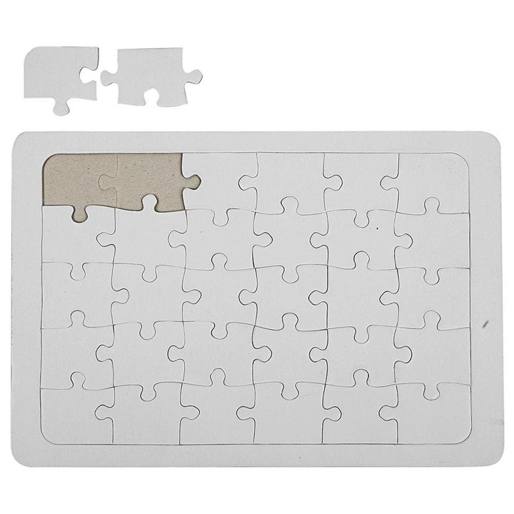 Pappmaché-Puzzle zur Weiterverarbeitung 10 Stück - A4 | ARTMIE