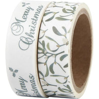Set Washi Tapes - Mistelzweig und Frohe Weihnachten | ARTMIE