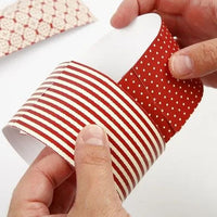 Kreativset zur Herstellung von Papierornamenten | Rot – Detailansicht 5 | ARTMIE