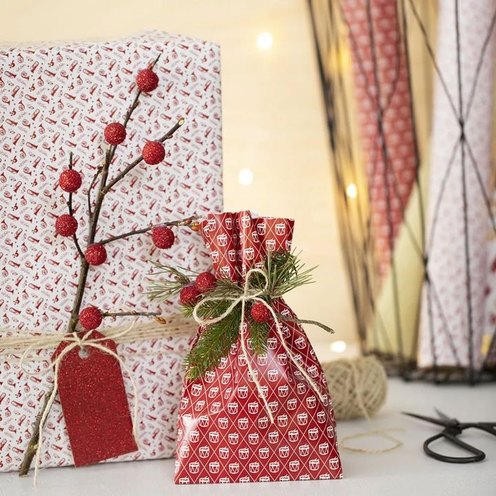 Weihnachts-Papiertüte 8 Stück | Trommeln – Detailansicht 4 | ARTMIE