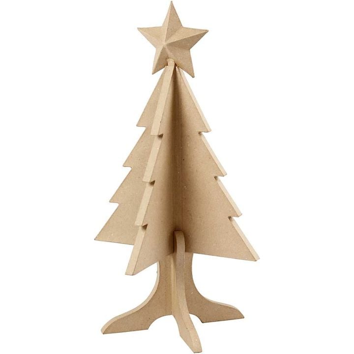 Dekorativer Weihnachtsbaum aus Pappmaché 63 cm | ARTMIE