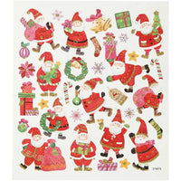 Satz mit 33 Weihnachtsaufklebern | Happy St. Nicholas – Detailansicht 2 | ARTMIE