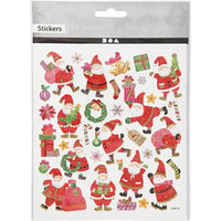 Satz mit 33 Weihnachtsaufklebern | Happy St. Nicholas | ARTMIE