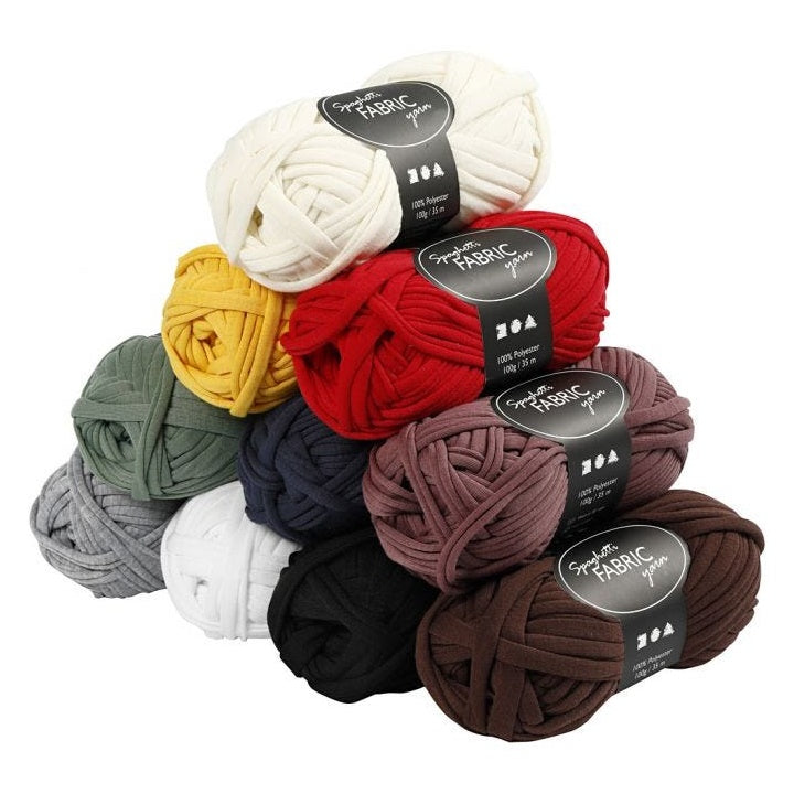 Spaghetti-Form Polyester-Garn | sortierte Farben | ARTMIE
