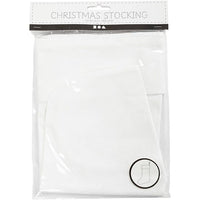Weißer Weihnachtsstrumpf 40 x 26 cm – Detailansicht 2 | ARTMIE