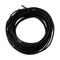 Schwarzes Lederband 2mm x 4m – Detailansicht 2 | ARTMIE