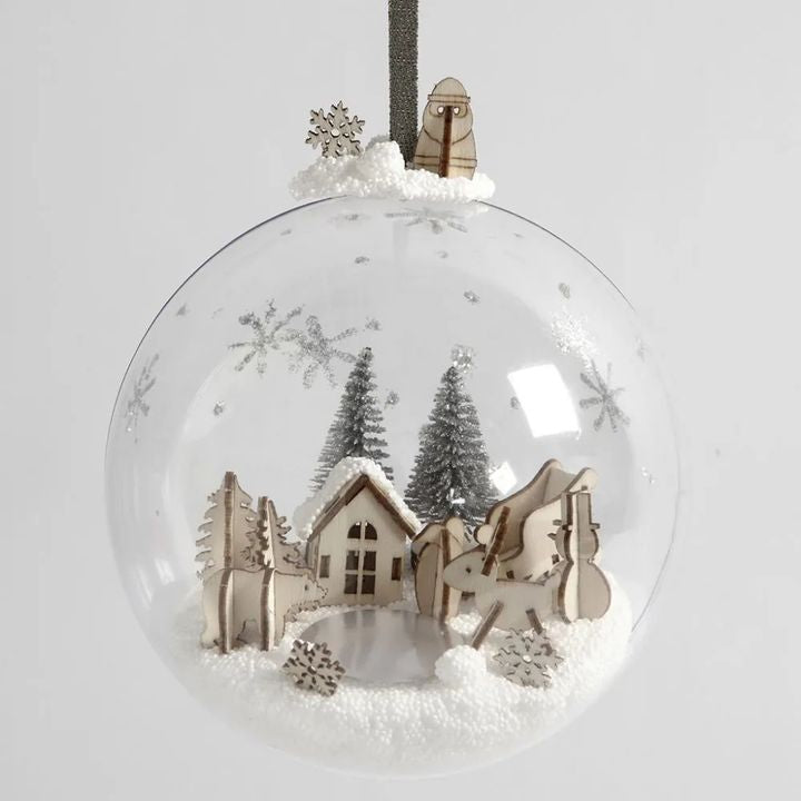 DIY Weihnachtskugel mit Dekoration – Detailansicht 4 | ARTMIE