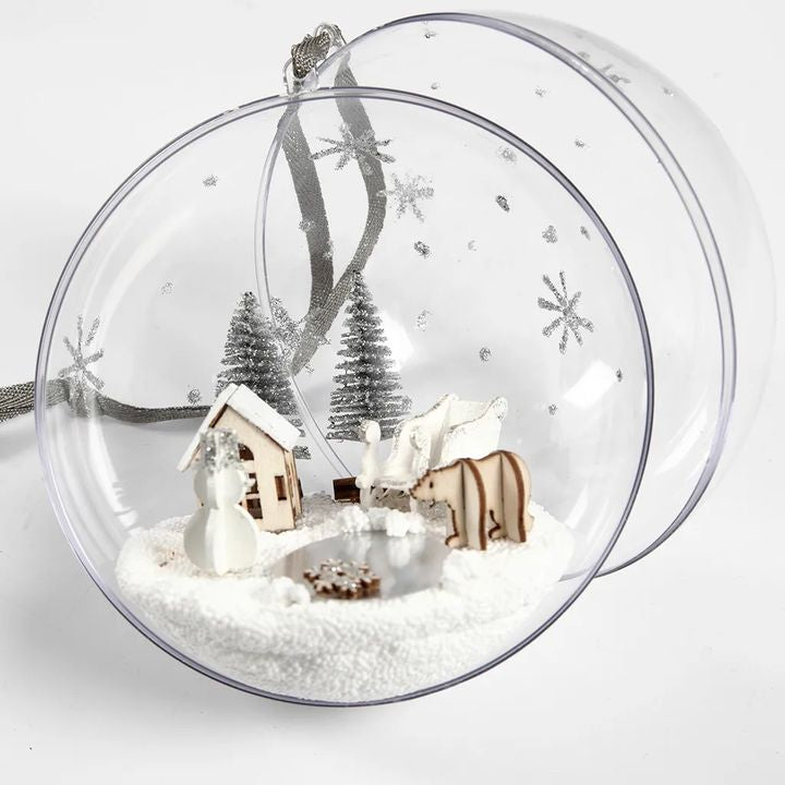 DIY Weihnachtskugel mit Dekoration – Detailansicht 7 | ARTMIE