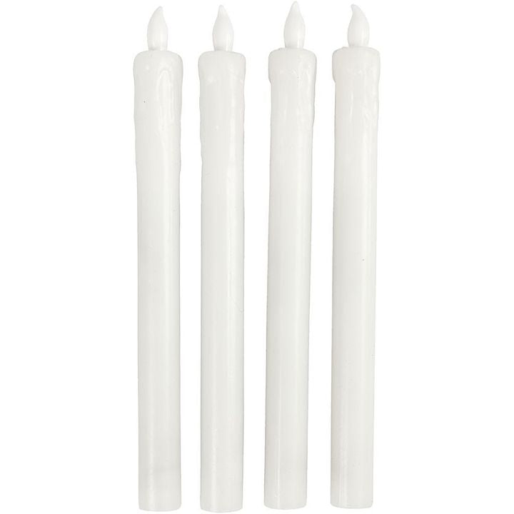 LED hohe Kerzen 24,5 cm - Satz von 4 – Detailansicht 2 | ARTMIE