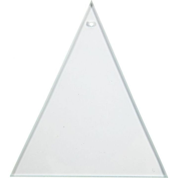 Transparentes Dreieck Glas Craft Pieces | ARTMIE