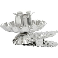 Metall-Kerzenständer-Set | Silber – Detailansicht 2 | ARTMIE