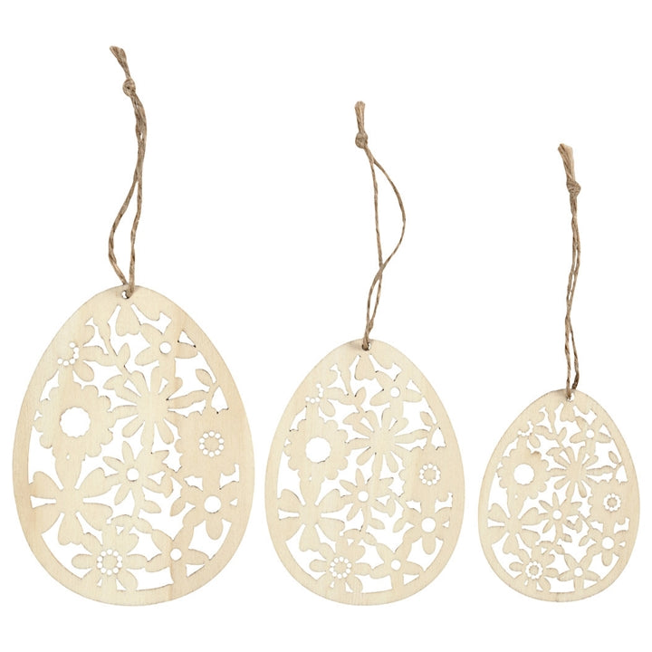 Hölzerne Eier-Ornamente | ARTMIE