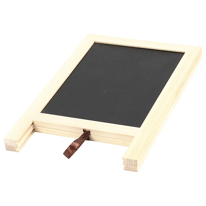 Doppelseitige schwarze Tafel auf Ständer | ARTMIE
