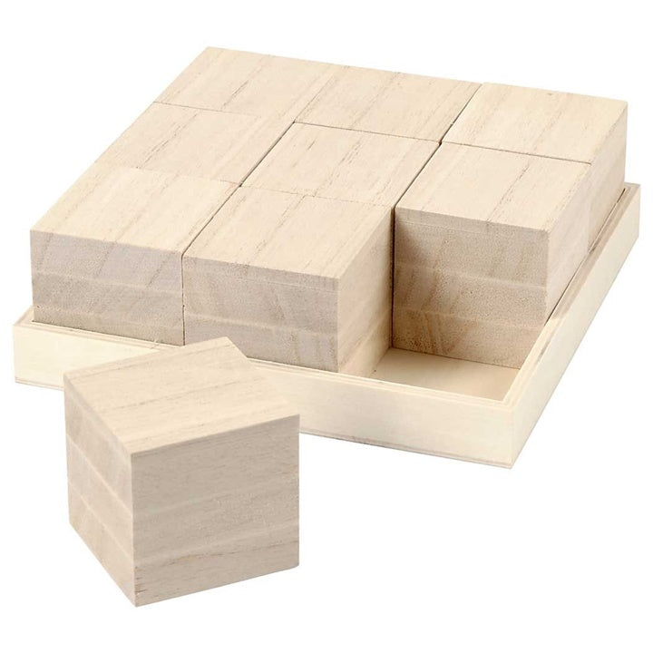 Holzwürfel im Tablett | ARTMIE