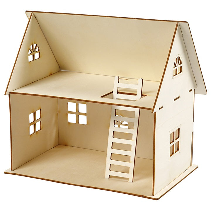 Sperrholz-Puppenhaus-Bausatz | ARTMIE