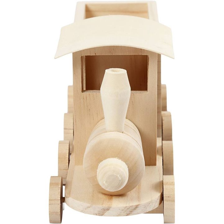 Holzeisenbahn zum Dekorieren 22 cm – Detailansicht 2 | ARTMIE