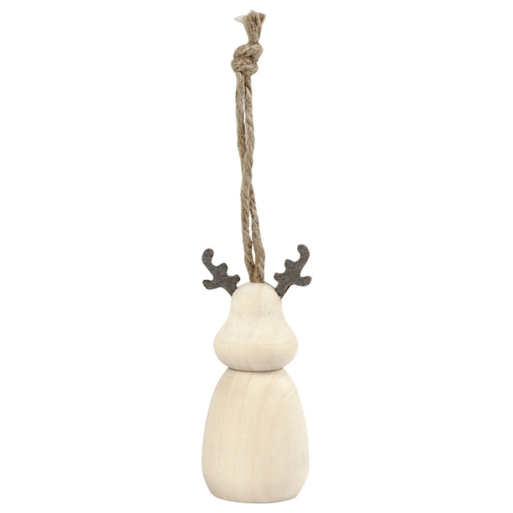 Rentierfigur aus Holz | ARTMIE