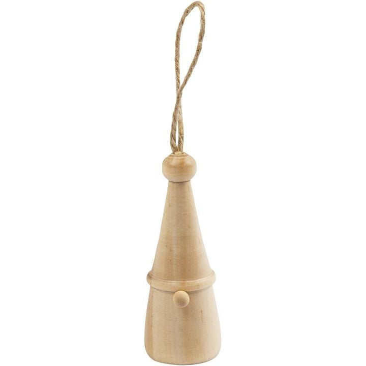Zwerg aus Holz zum Dekorieren 6 cm | ARTMIE