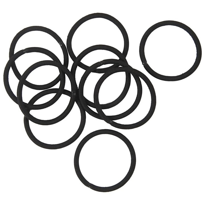 Schwarze elastische Haarbänder | ARTMIE