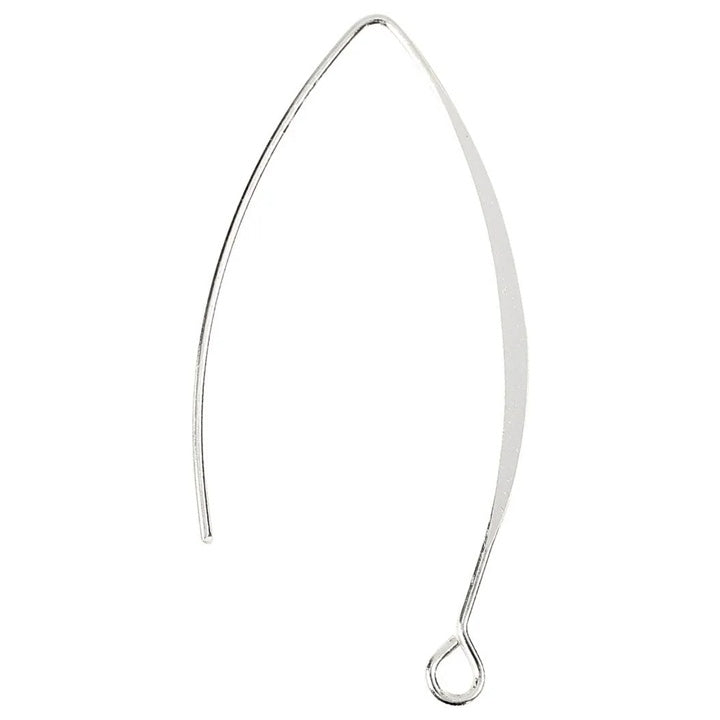 Lange Ohrringhaken, Silber | ARTMIE