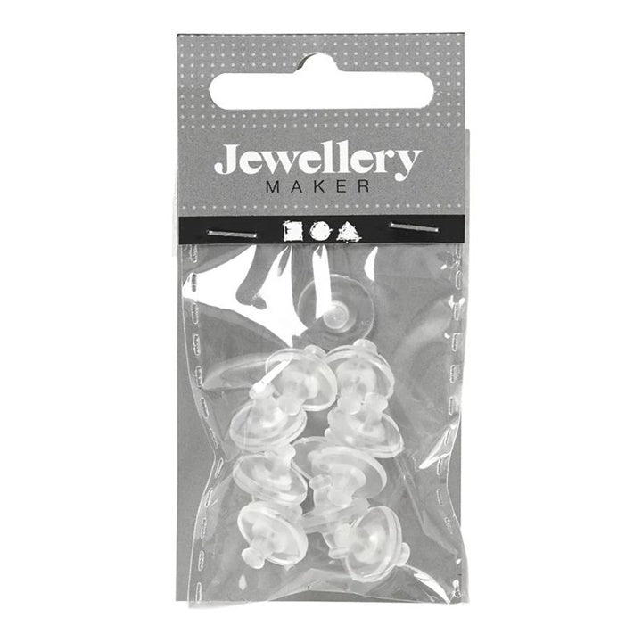 Gummi Ohrring Rücken 10mm - 10 Paar | ARTMIE