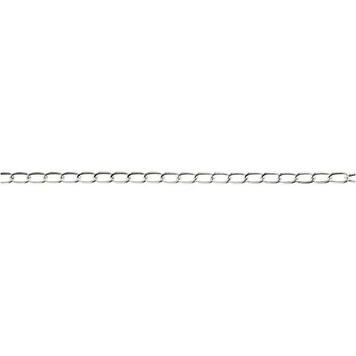 Versilberte Kette 6 mm x 5 m – Detailansicht 2 | ARTMIE
