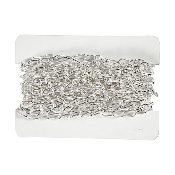 Versilberte Kette 6 mm x 5 m | ARTMIE