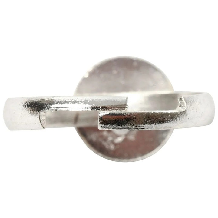 Silberne Ringbasis (15er-Pack) – Detailansicht 3 | ARTMIE