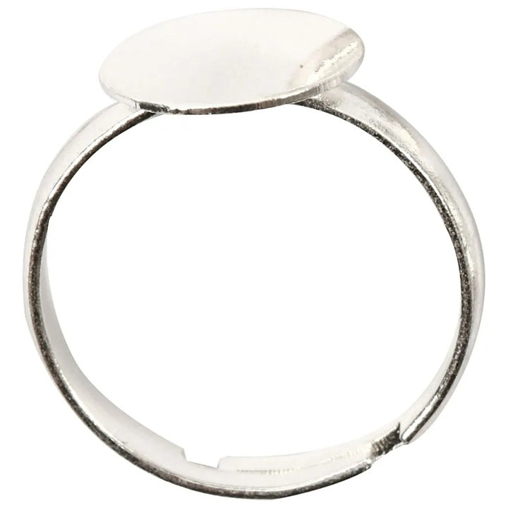 Silberne Ringbasis (15er-Pack) | ARTMIE