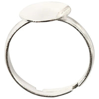 Silberne Ringbasis (15er-Pack) | ARTMIE