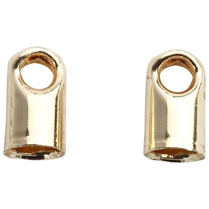 Goldschmuck Endkappen mit Öse, 3 mm, 10 Stück – Detailansicht 2 | ARTMIE