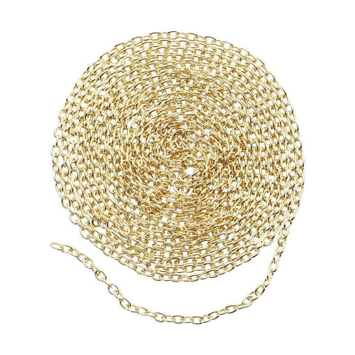 Vergoldete Kette 2 mm x 2 m – Detailansicht 2 | ARTMIE