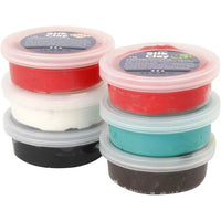 Silk Clay Modelliermasse Weihnachtsedition 6 x 14 g – Detailansicht 2 | ARTMIE